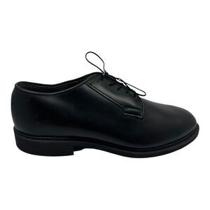 Bates Men's Oxford Dress Shoes Size 12 Black Leather Vibram Sole New Old Stock